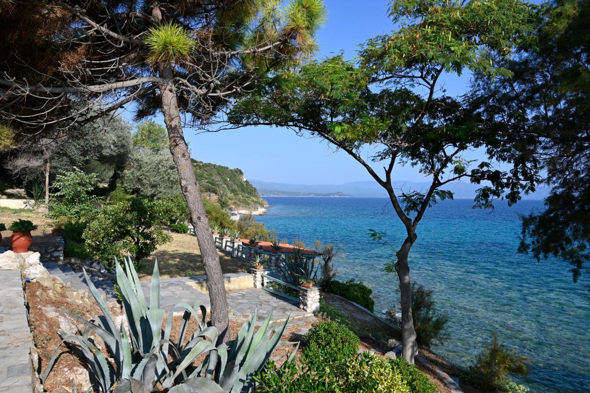 Kiparissi Villa Halkidiki Ierissos Bagian luar foto