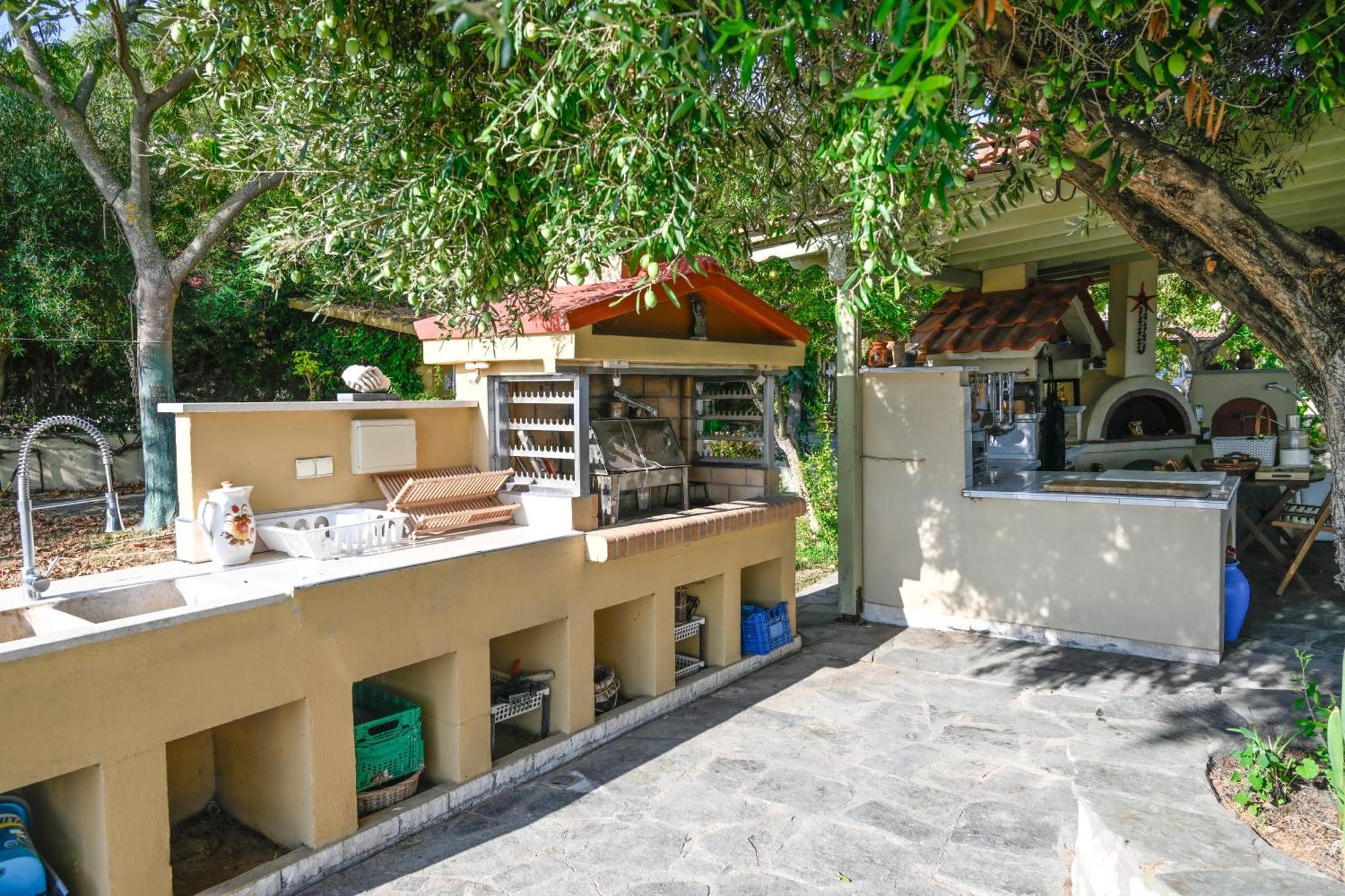 Kiparissi Villa Halkidiki Ierissos Bagian luar foto