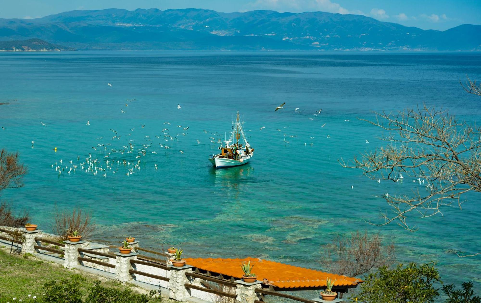 Kiparissi Villa Halkidiki Ierissos Bagian luar foto