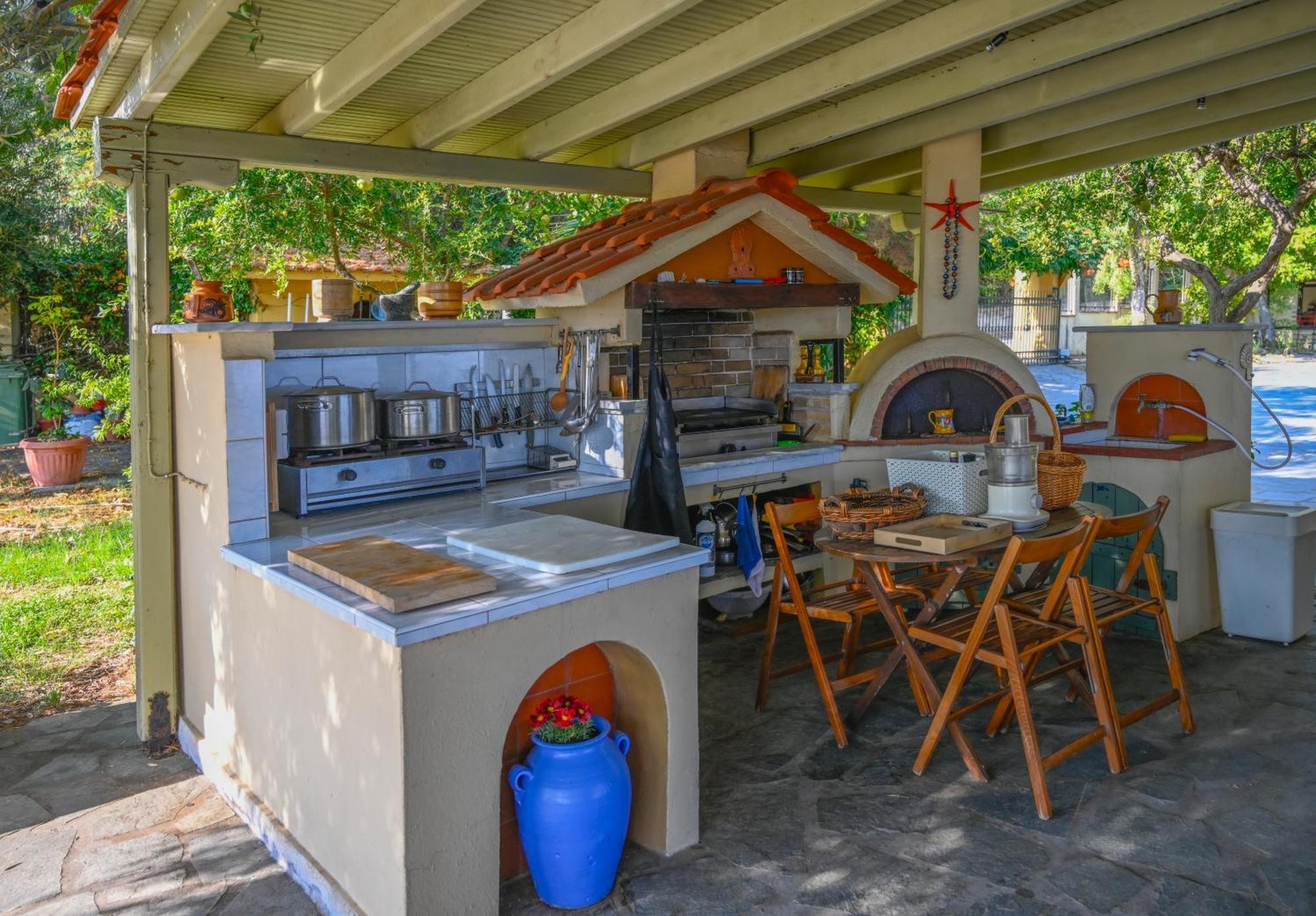 Kiparissi Villa Halkidiki Ierissos Bagian luar foto