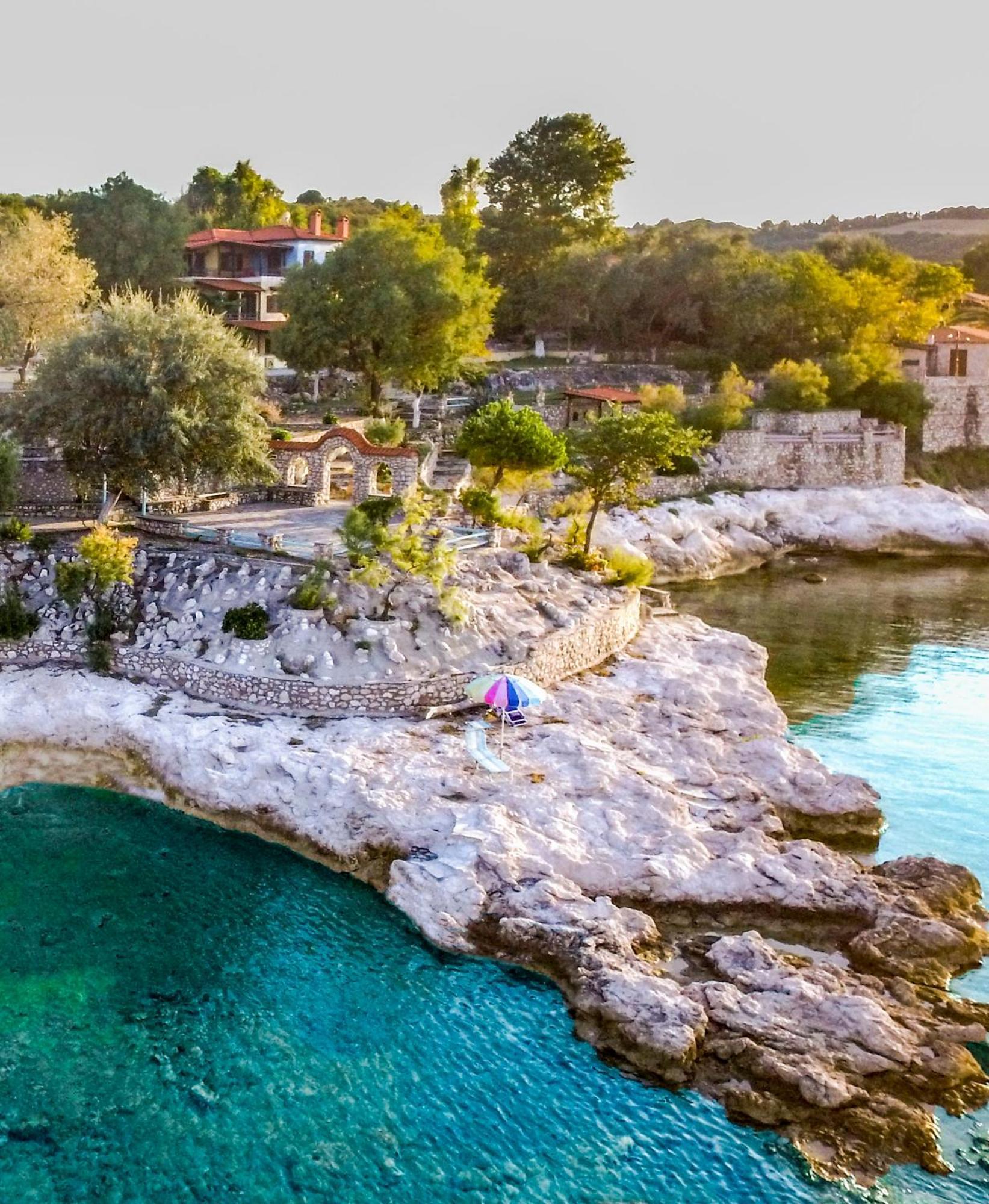 Kiparissi Villa Halkidiki Ierissos Bagian luar foto